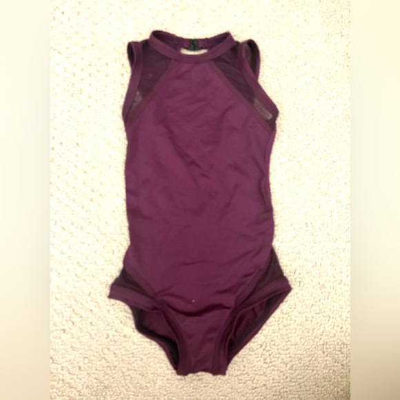 Other Five Dancewear Five The Label Leotard Leo Purple Youth Medium